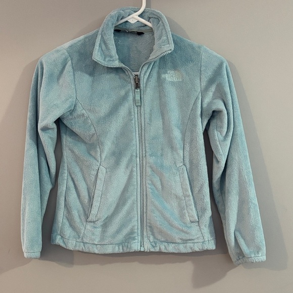 The North Face Other - The North Face Kids Light Aqua Fleece Zip-Up Jacket